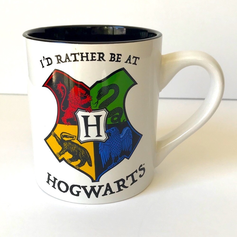Silver Buffalo I’D RATER BE AT HOGWARTS  14oz Mug